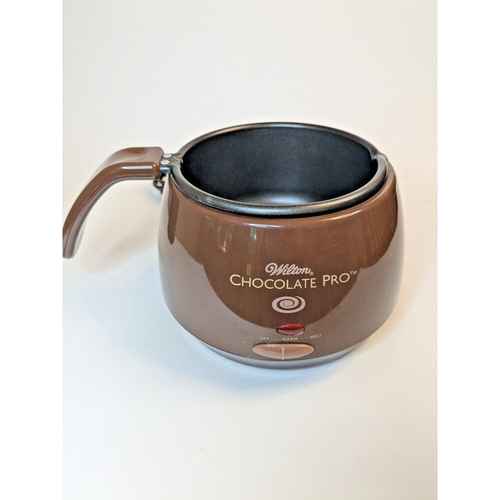 Wilton Chocolate Pro CM520A Electric Melting Pot Brown Candy Fondue Tested Works